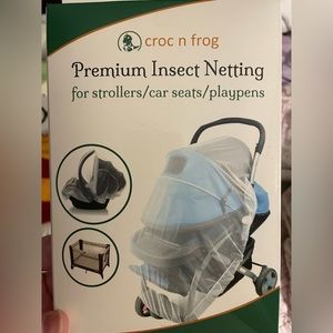 2 Stroller mosquito nets for stroller Mockingbird EUC, Croc N Frog NIB
